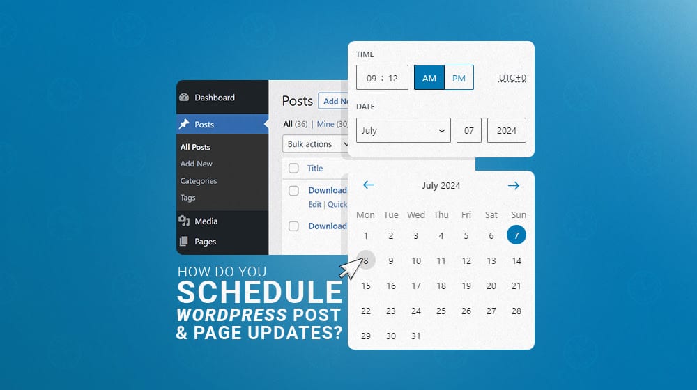 Scheduling A Wordpress Post Update